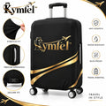 Black & Gold Stretch Luggage Cover — view 1