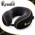Black U-Shaped Travel Neck Pillow — view 1