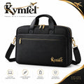Black Laptop Messenger Briefcase — view 1