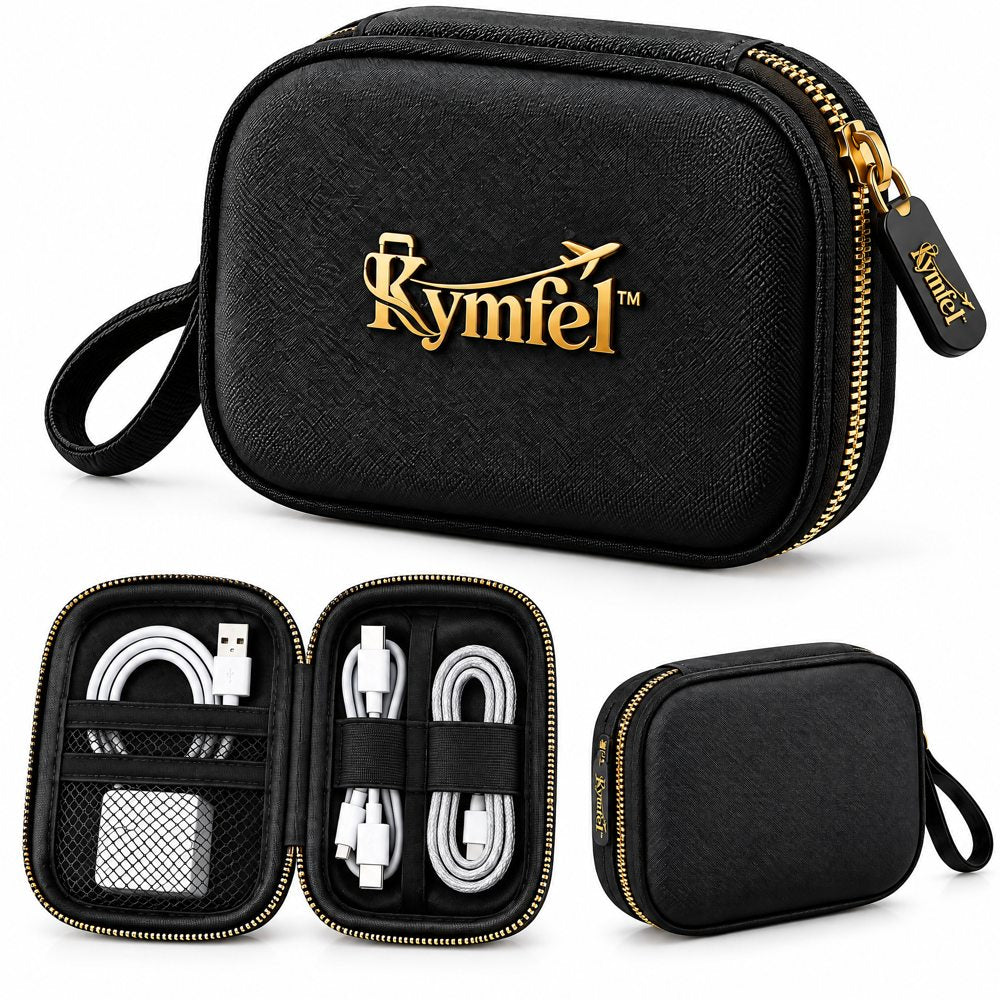 Compact Travel Cable Organizer Case — view 2