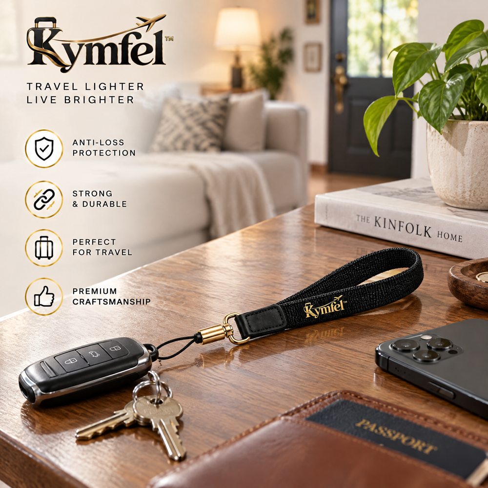 Black Wrist Lanyard with Loop Connector — view 4