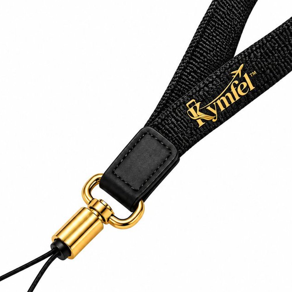 Black Wrist Lanyard with Loop Connector — view 5